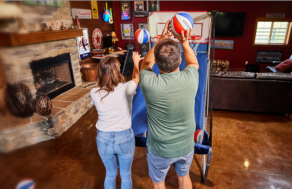 Can Adults Use a Home Arcade Basketball Game Comfortably?