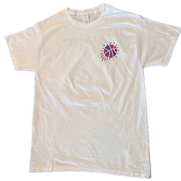 Pop-A-Shot White Icon Tee