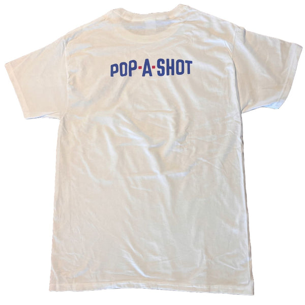 Pop-A-Shot White Icon Tee