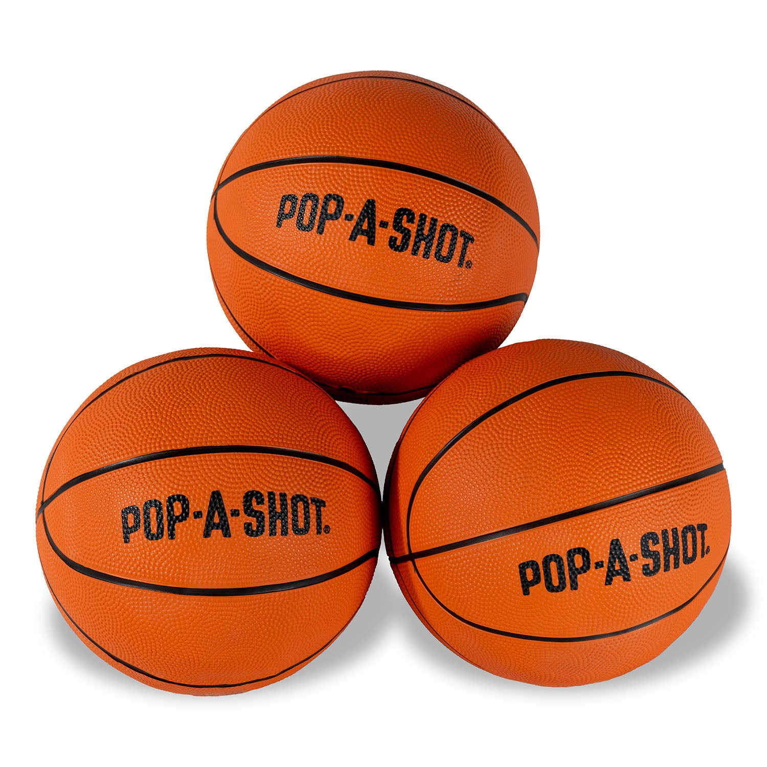 Orange Mini Basketballs - With Logo - Pop-A-Shot®