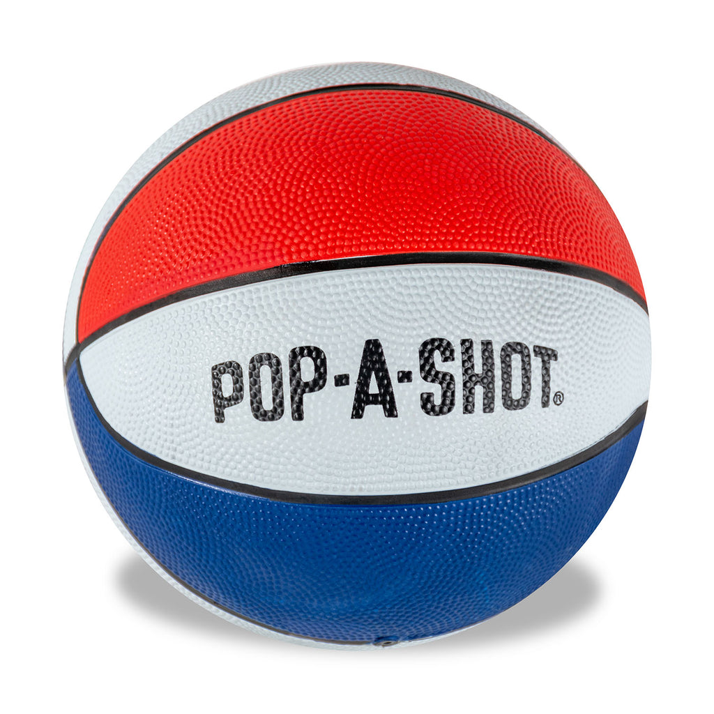Red, White, and Blue Mini Basketballs - With Logo