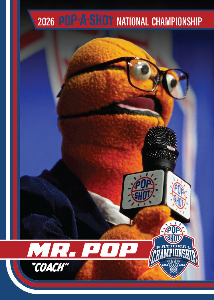 Limited-Edition 2026 Pop-A-Shot Championship Foil Trading Card Set