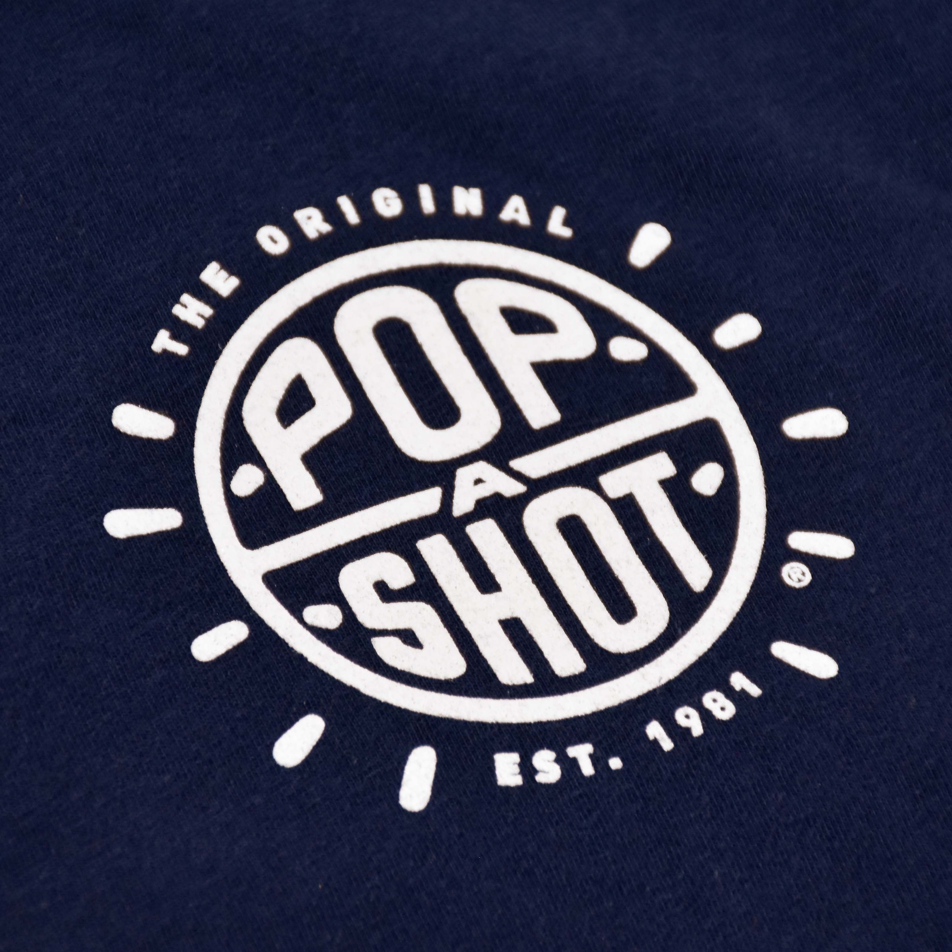 Pop-A-Shot Logo Navy Tee