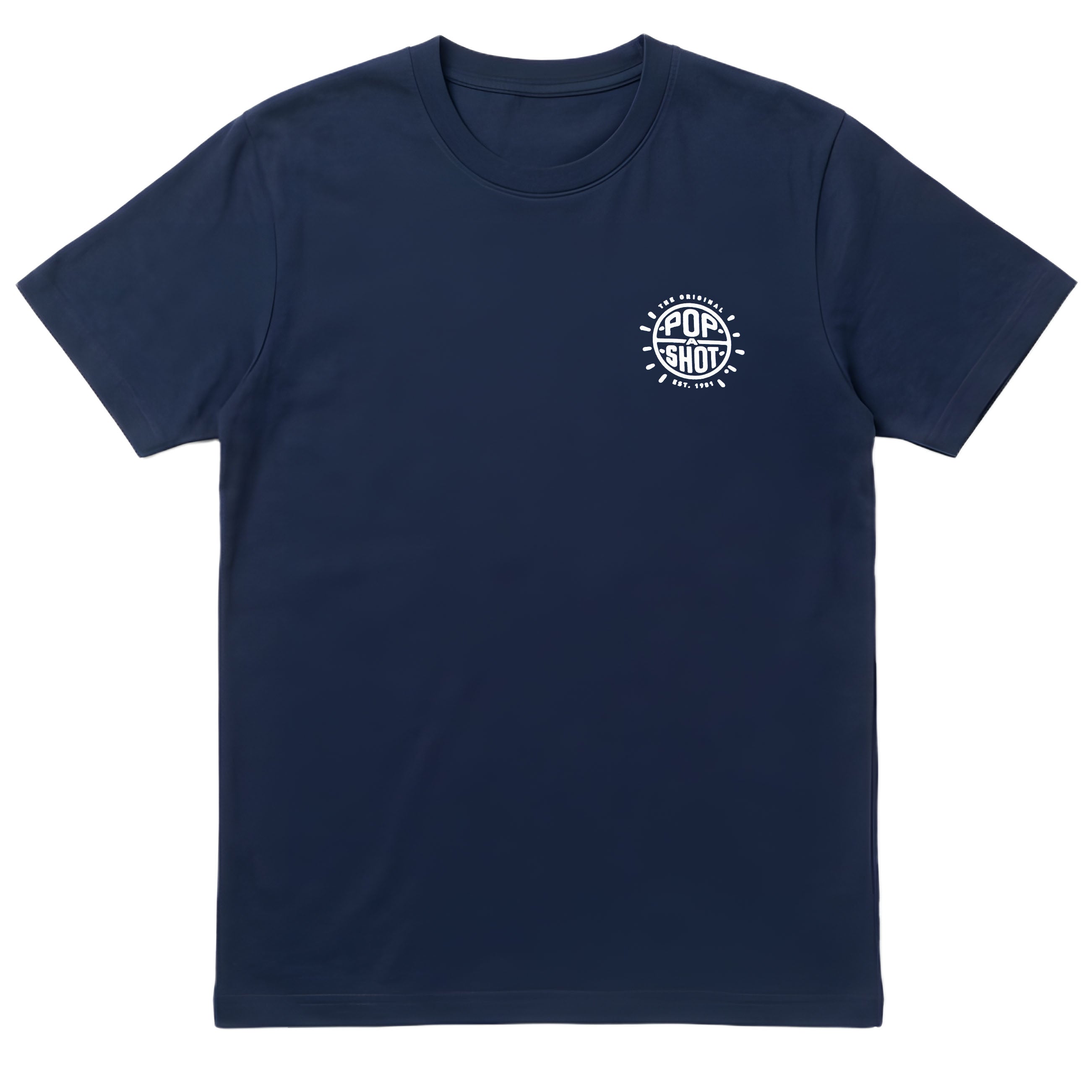 Pop-A-Shot Logo Navy Tee