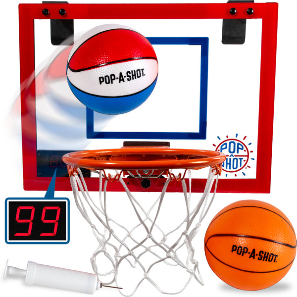 Super Slam | Over-the-Door Basketball Hoop | Pop-A-Shot®