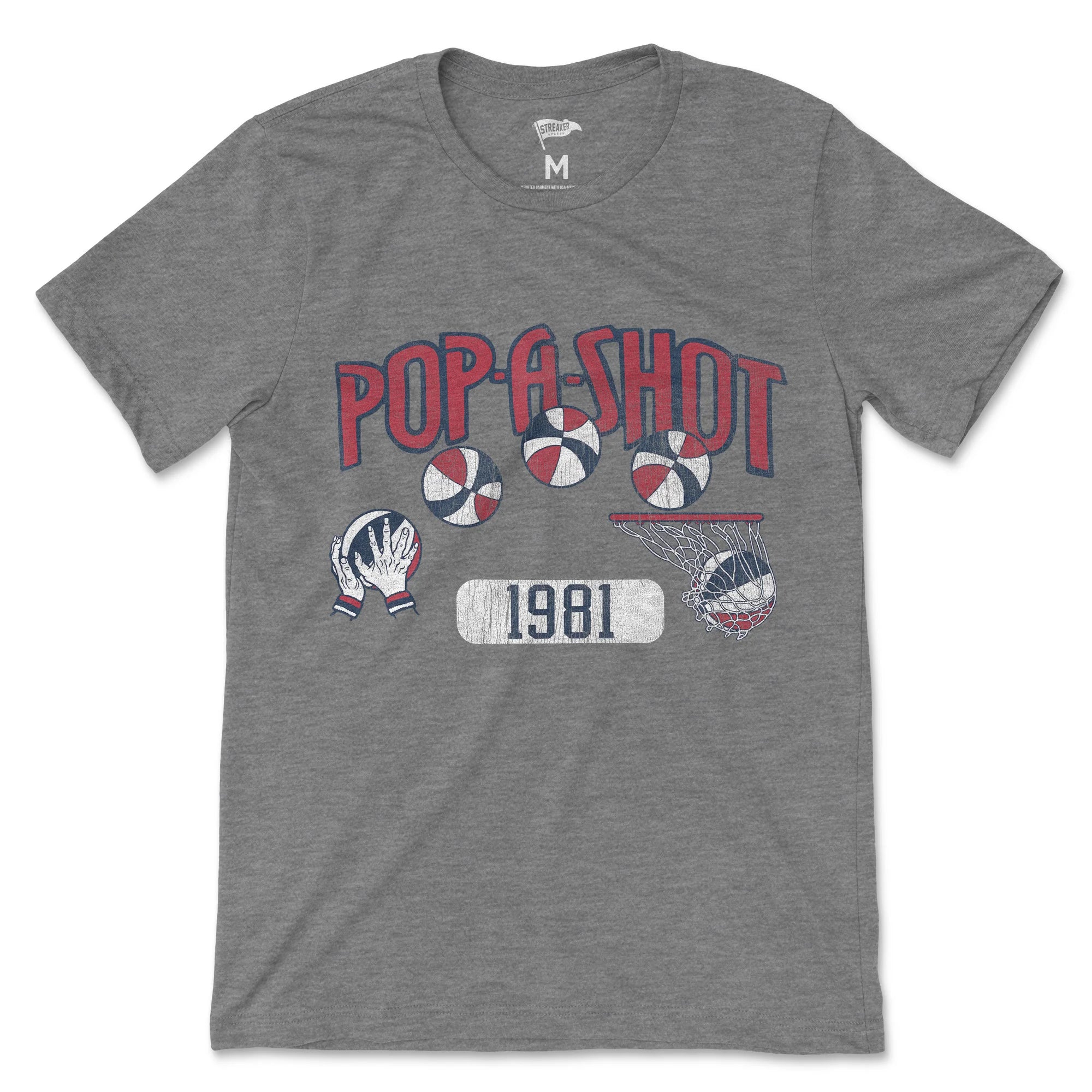 Pop-A-Shot Since 1981 Tee - Streaker Sports