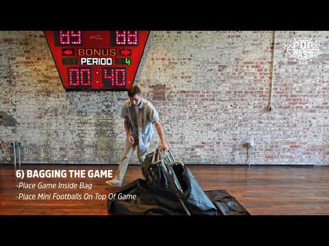Pop-A-Pass | Tailgate Ready, Football Toss Game | Pop-A-Shot®